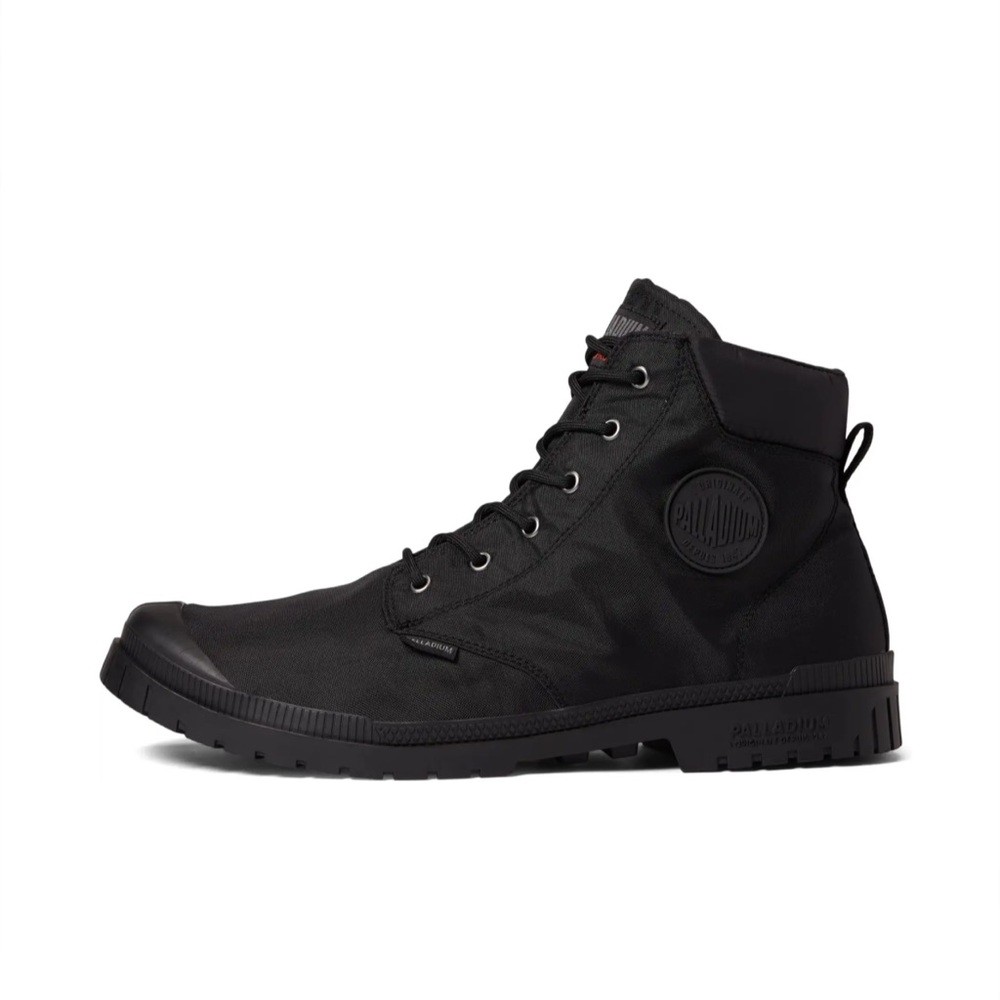 Palladium ‘Pampa SP20 Cuff WP+’ Boots - Black/Black